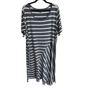 Lane Bryant Striped Maxi Dress